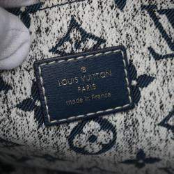 Louis Vuitton Blue/Navy Monogram Denim OnTheGo MM Tote Bag