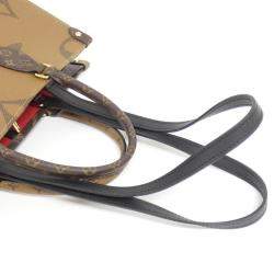 Louis Vuitton Brown Monogram Giant OnTheGo MM Handbag
