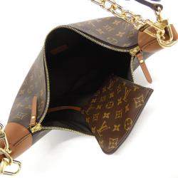 Louis Vuitton Brown Monogram Reverse Loop Hobo Bag
