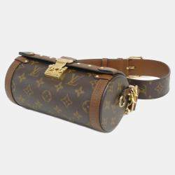 Louis Vuitton Brown Monogram Papillon Trunk Shoulder Bag