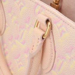 Louis Vuitton Light Pink Leather Empreinte Stardust Monogram OnTheGo PM Handbag