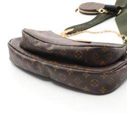 Pre Owned Louis Vuitton Brown Monogram Canvas Multi Pochette Accessoires Shoulder Bag