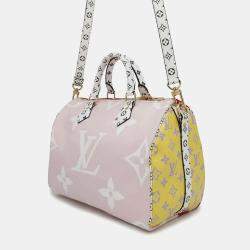 Louis Vuitton Rouge Monogram Giant Speedy Bandouliere 30 NM Shoulder Bag