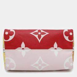 Louis Vuitton Rouge Monogram Giant Speedy Bandouliere 30 NM Shoulder Bag