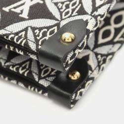 Pre Owned Louis Vuitton Gray/Black Monogram Jacquard OnTheGo GM Since 1854 Tote Bag