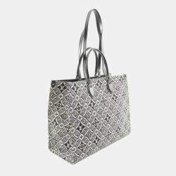 Pre Owned Louis Vuitton Gray/Black Monogram Jacquard OnTheGo GM Since 1854 Tote Bag