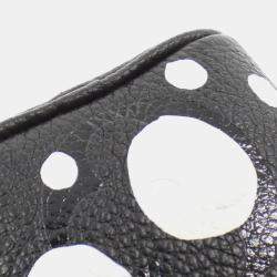 Louis Vuitton Black Monogram Empreinte Leather Nano Speedy Boston Bag