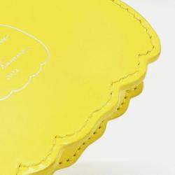 Pre Owned Louis Vuitton Yellow Leather Epi Malellini Shoulder Bag