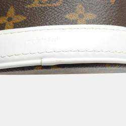 Louis Vuitton White Monogram LV Match Nano Bucket Bag 