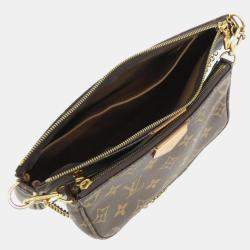 Louis Vuitton Brown Monogram Multi Pochette Accessoires Shoulder Bag