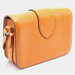 Louis Vuitton Summer Gold Smooth Calfskin LV Pont 9 Shoulder Bag