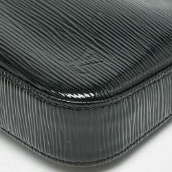 Pre Owned  حقيبة إكسسوارات صغيرة لوي فيتون جلد إيبي فستقية