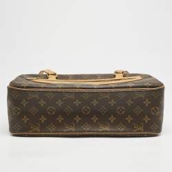 Pre Owned Louis Vuitton Monogram Canvas Cite GM Bag