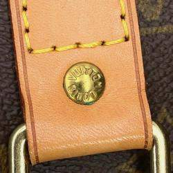 Pre Owned Louis Vuitton Brown Monogram Keepall 45