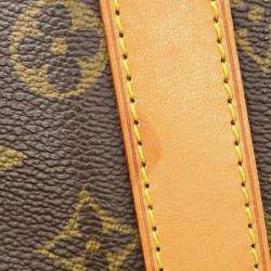 Pre Owned Louis Vuitton Brown Monogram Keepall 45