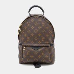 Louis Vuitton Black Monogram Canvas Palm Springs PM Backpack