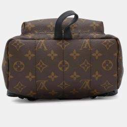 Louis Vuitton Black Monogram Canvas Palm Springs PM Backpack