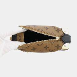Louis Vuitton Black Monogram Reverse Canvas Side Trunk PM Shoulder Bag