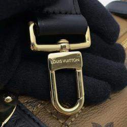 Louis Vuitton Black Monogram Reverse Canvas Side Trunk PM Shoulder Bag