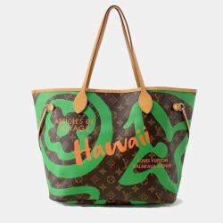 Louis Vuitton Monogram Tahitienne Hawaii Neverfull MM Tote Bag
