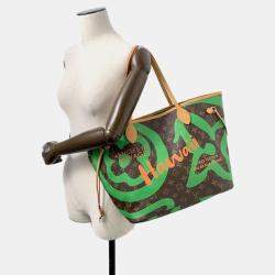 Louis Vuitton Monogram Tahitienne Hawaii Neverfull MM Tote Bag