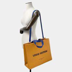 Louis Vuitton Saffron Leather MM Shopper Tote Bag