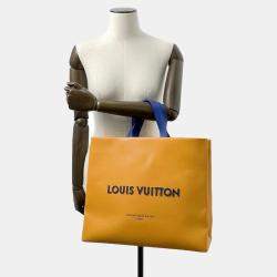 Louis Vuitton Saffron Leather MM Shopper Tote Bag