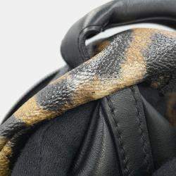 Louis Vuitton Noir/Beige Animal Print PM Palm Springs Backpack