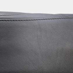 Pre Owned Louis Vuitton Noir Calf Leather New Wave Chain Tote Bag