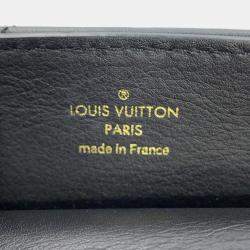 Pre Owned Louis Vuitton Noir Calf Leather New Wave Chain Tote Bag