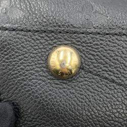 Louis Vuitton Noir Monogram Empreinte Leather Montaigne MM Shoulder Bag