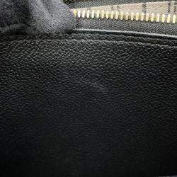 Louis Vuitton Noir Monogram Empreinte Leather Montaigne MM Shoulder Bag