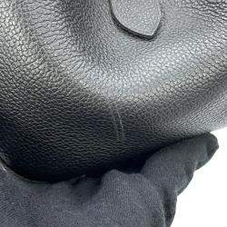 Louis Vuitton Noir Monogram Empreinte Leather Montaigne MM Shoulder Bag