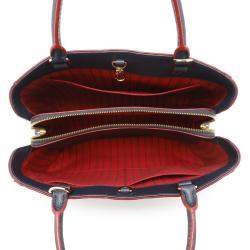 Louis Vuitton Marine Rouge Monogram Empreinte Leather Montaigne MM Shoulder Bag
