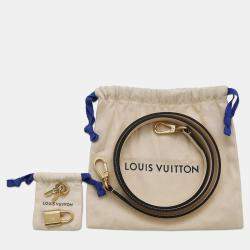 Pre Owned Louis Vuitton Noir/Cream Monogram Montaigne BB Shoulder Bag