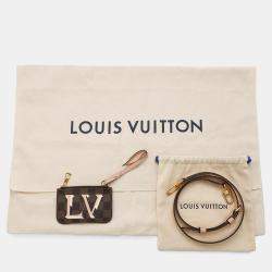 Pre Owned Louis Vuitton Damier Ebene Belmont PM Tote Bag