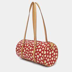 Louis Vuitton Rouge Monogram Vernis Leather Dot Infinity Papillon Shoulder Bag