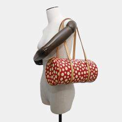 Louis Vuitton Rouge Monogram Vernis Leather Dot Infinity Papillon Shoulder Bag