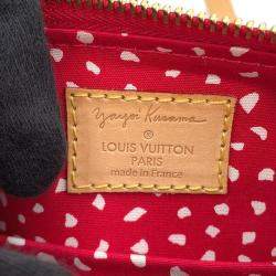 Louis Vuitton Rouge Monogram Vernis Leather Dot Infinity Papillon Shoulder Bag