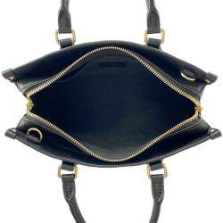 Louis Vuitton Noir Monogram Empreinte Leather Onthego East West Shoulder Bag