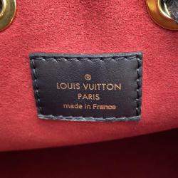  Louis Vuitton Noir/Beige Bicolor Monogram Empreinte Leather Neonoe MM Shoulde Bag