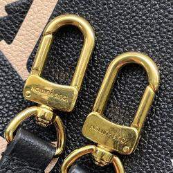  Louis Vuitton Noir/Beige Bicolor Monogram Empreinte Leather Neonoe MM Shoulde Bag