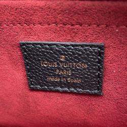 Pre Owned Louis Vuitton  Black/Cream Monogram Empreinte Leather Multi Pochette Accessoires