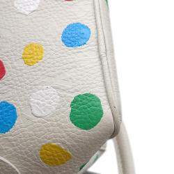 Louis Vuitton White/Multicolor Monogram Empreinte Leather LV X YK  Square Bag 
