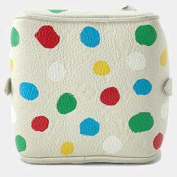 Louis Vuitton White/Multicolor Monogram Empreinte Leather LV X YK  Square Bag 
