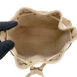 Louis Vuitton Beige Monogram Empreinte Leather Summer Stardust Nanonoe Shoulder Bag