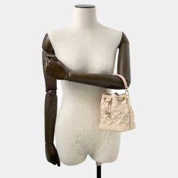 Louis Vuitton Beige Monogram Empreinte Leather Summer Stardust Nanonoe Shoulder Bag
