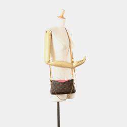 Louis Vuitton Brown Monogram Pallas Clutch