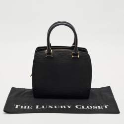 Louis Vuitton Black Epi Leather Pont Neuf PM Bag