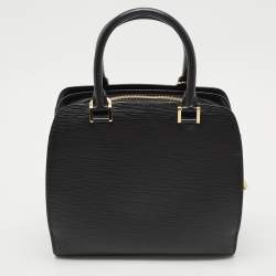Louis Vuitton Black Epi Leather Pont Neuf PM Bag